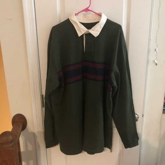 L.L. Bean Shirts Ll Bean Mens Rugby Shirt Size Xxl Poshmark